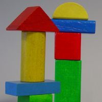 Bauklötze aus Holz