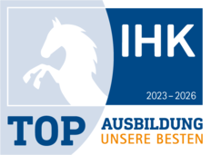 Ein Siegel der IHK Niedersachsen für Top Ausbildung Unsere Besten für den Zeitraum 2023 bis 2026 verliehen