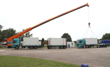 Abbau Mobiles Bekämpfungszentrum in Barme