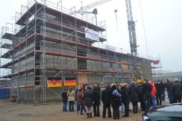 Der Rohbau ist fertig