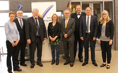 Deutsche und isländische Teilnehmer der „Conference on Nordic Bioeconomy and Arctic Bioeconomy“