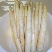 Weißer Spargel