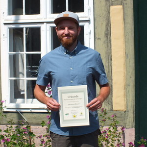 Johannes Bauer aus Baden-Württemberg ist der Jahrgangsbeste mit der Gesamtnote 1,7