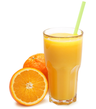 Frisch gepresster Orangensaft