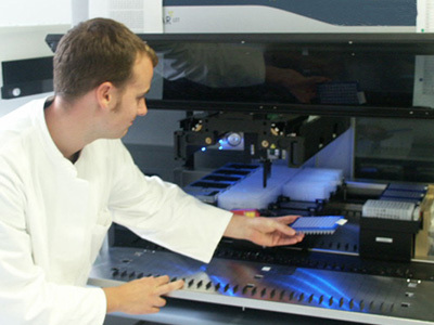 Sven Gaube bei der Arbeit