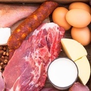 Fleisch, Fisch, Wurst, Eier, Milch