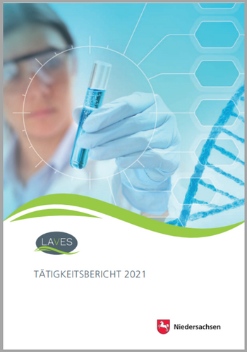Titelblatt des Tätigkeitsberichts 2021