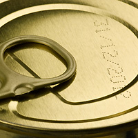 Mindesthaltbarkeitsdatum auf Dose